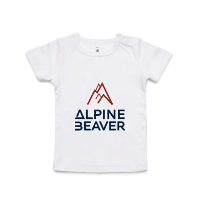 Kids Alpine Tee White Thumbnail